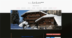 Desktop Screenshot of leslans.com